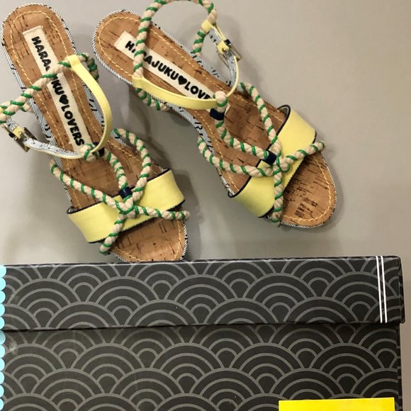 Harajuku Lovers - summer sandles - sz. 8.5 - Picture 5 of 5